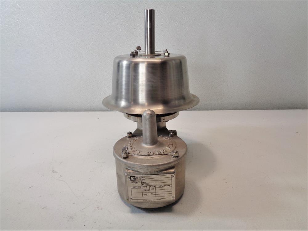 Groth 2" 150# CF8M Vacuum Relief Valve 1200A-02-555-T0Z